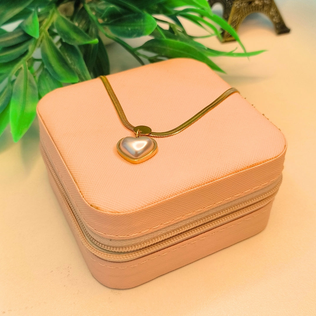 Virsah Gold Heart Pendant Necklace | Elegant Artificial Jewelry for Women