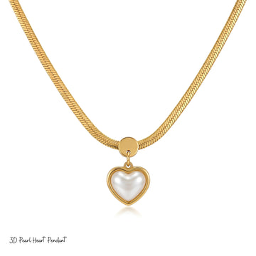 Virsah Gold Heart Pendant Necklace | Elegant Artificial Jewelry for Women