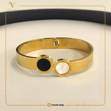 Virsah Dual Tone Gold-Tone Bracelet – Elegant Artificial Jewelry for Women