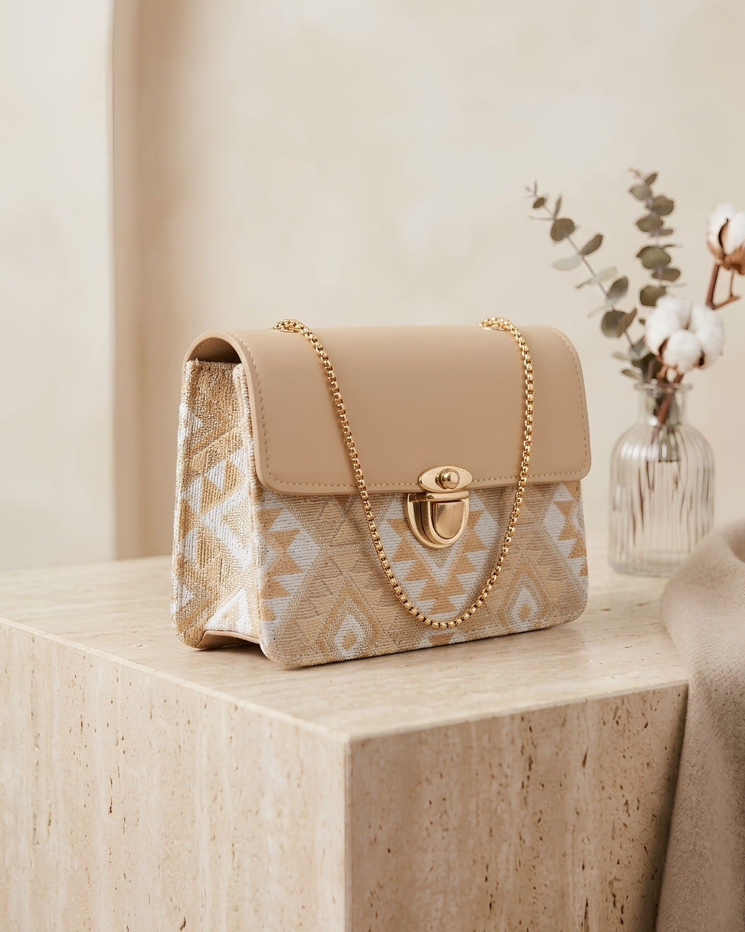 The Solstice Woven Crossbody – Effortless Bohemian Elegance