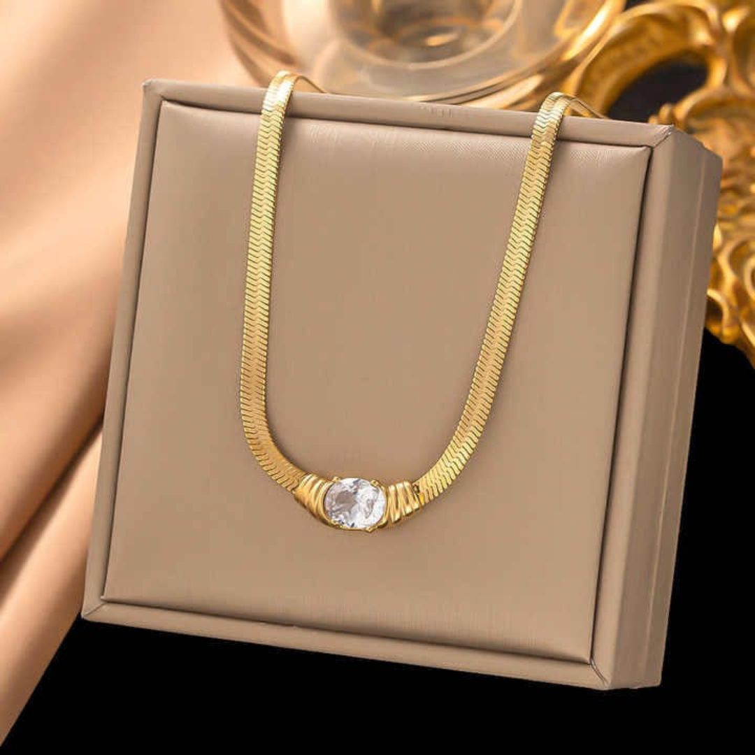 Vintage-Inspired Gold Necklace for Women – Elegant & Unique