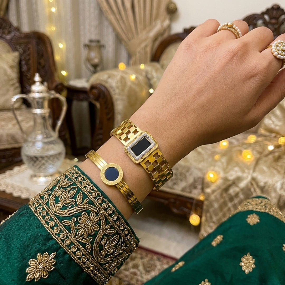 Deal of The Month | Stylish Combo of 3 Stainless Steel Bracelets For Women