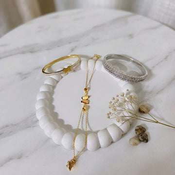 Elegant Stainless Steel Bracelet – Luxury Gold & Silver Jewelry